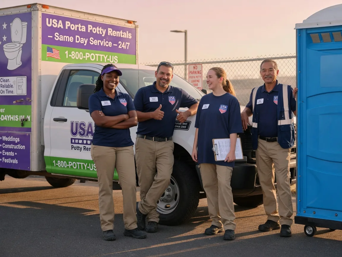Porta Potty Rental company in Big Run, PA